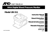 A&D UB-511 User manual