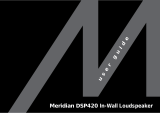 Meridian DSP420 User manual