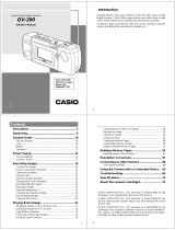 Casio qv 200 User manual