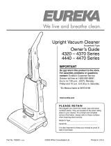 Eureka 4320-4370 Series User manual