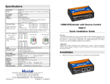 MuxLab HDMI IR Receiver Installation guide