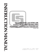 Campbell AVW1 and AVW4 Interfaces Owner's manual