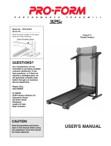 ProForm PETL3257 User manual