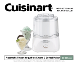 Cuisinart ICE-20 Series User manual