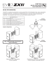 Electro-Voice AB-ZE Universal Array Bracket Operating instructions