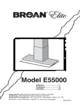 Broan E55000 Installation guide
