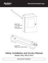 Aprilaire 1953 User manual