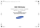 Samsung T259 User manual