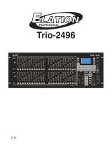 Elation TRIO 2496 User manual