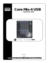 DAP-Audio Core Mix-4 USB User manual