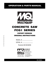 MQ Multiquip FCG1 SERIES Specification