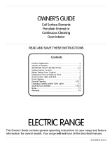 Electrolux MEF303PGWD Owner's manual