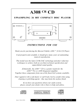 Musical Fidelity A308 Specification