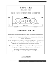 Musical Fidelity Tri-Vista Specification