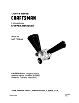 Craftsman 247775880 User manual