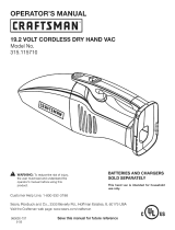 Craftsman 315.115710 Owner's manual