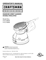 Craftsman 315.279890 Owner's manual