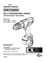 Craftsman 315114530 Owner's manual