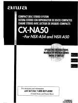 Aiwa NSX-A54 Owner's manual
