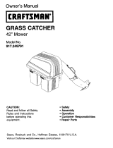 Craftsman 917249791 Owner's manual