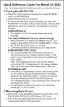 RKI Instruments GX-2003 Reference guide