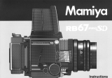 Mamiya Leaf RB67 Pro SD User manual