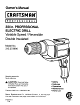 Craftsman 315.273990 Owner's manual