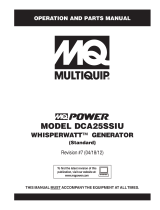 MQ Power DCA25SSIU User manual