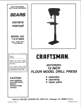 Craftsman 113.213853 Owner's manual