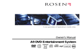 Rosen Entertainment Systems A9 OM Rev A User manual