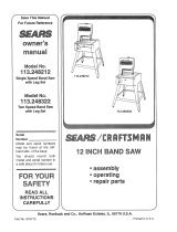 Craftsman 113248212 Owner's manual