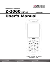 Zebex Z-2060 User manual