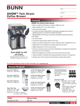 Bunn-O-Matic AXIOM Twin APS Datasheet