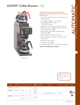 Bunn AXIOM Datasheet