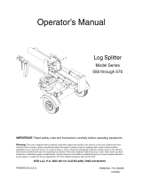 Troy-Bilt 550 Series Owner's manual