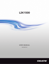 Christie L2K1500 User manual