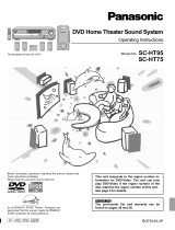 Panasonic SA-HT95P Owner's manual