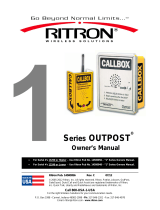 Ritron " 6 " SERIES OUTPOST User manual