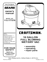 Craftsman 113177370 Owner's manual