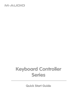 M-Audio Keyboard Controller Series User manual