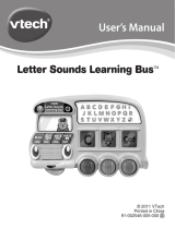 VTech Letter Sounds Learning Bus User manual