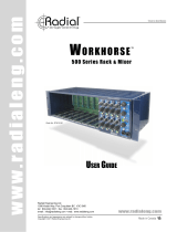 Radial Engineering Workhorse User manual