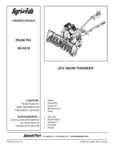 Agri-Fab 45-0418 Owner's manual
