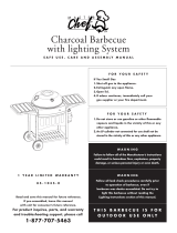 Master Chef Charcoal Gas Assist User manual