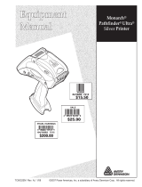 Paxar Monarch Pathfinder Ultra Silver 6032 User manual