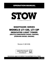 MQ Multiquip STOW LT12-series User manual