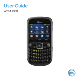 AT&T Z431 User manual