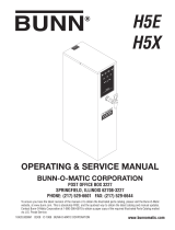 Bunn-O-Matic H5X User manual