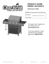 Char-Broil Performance T35G4 Owner's manual