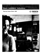 Bosch HWD Series Installation guide